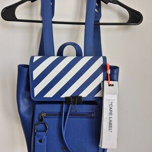Off-White Binder Clip Backpack